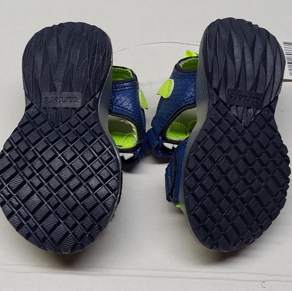 Carters Cade Monster Sandals Size 5 Lights Up - Picture 8 of 13